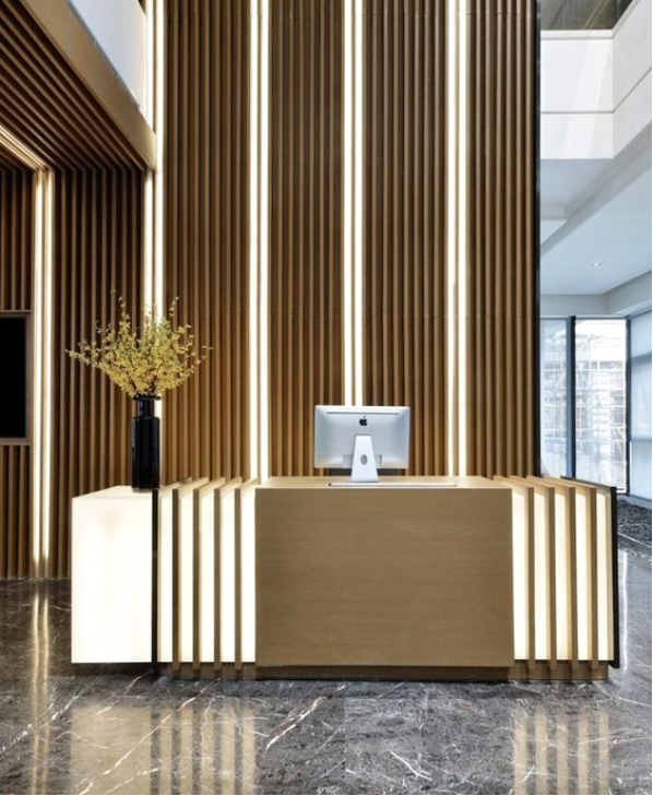 Modern Office reception space